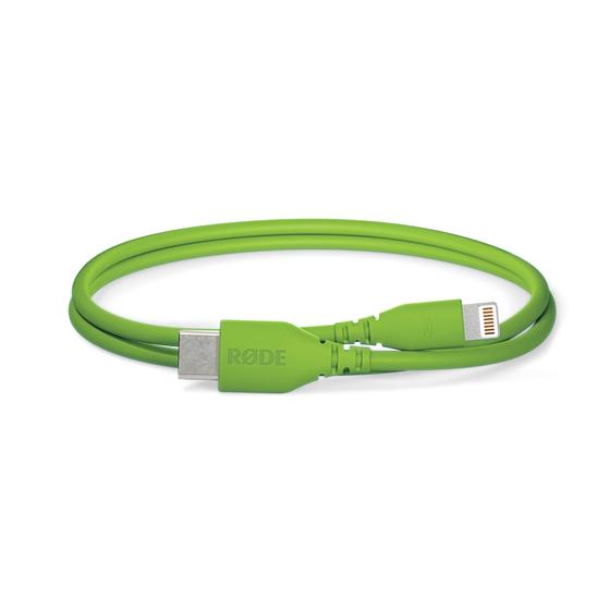 Imagem de Cabo RØDE SC21 USB-C para Lightning (30cm) Verde