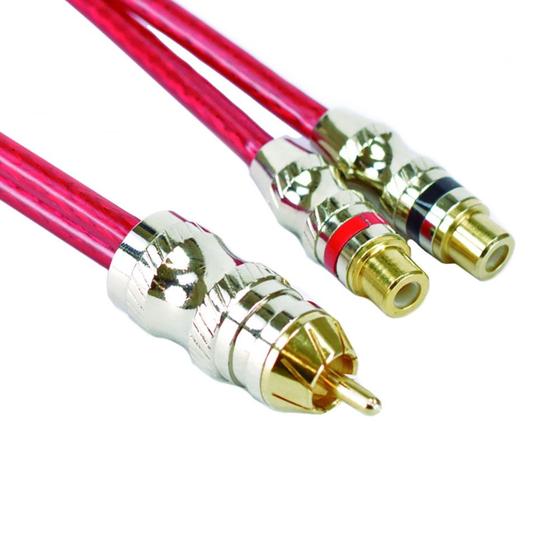 Imagem de Cabo Santo Angelo RCA Y Paredao 1 Macho / 2 Femeas 40 CM Vermelho Cristal