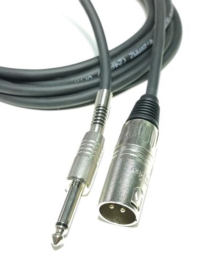 Imagem de Cabo Santo Angelo XLR Macho x P10 Mono c/ 10 Metros