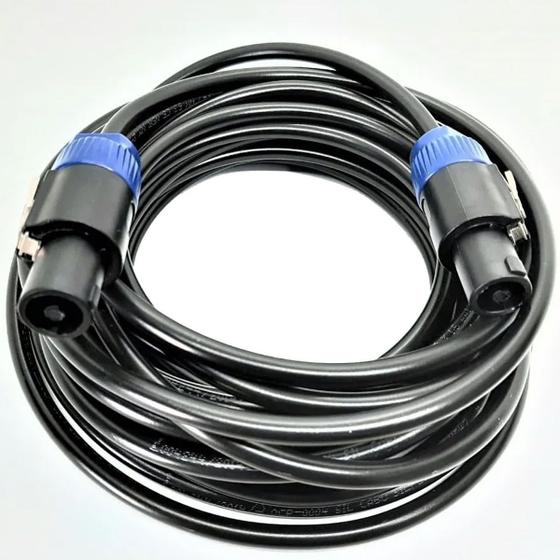 1.8m Speakon a (M/M) Cavo Per Arancione OBC210 OBC410 Basso