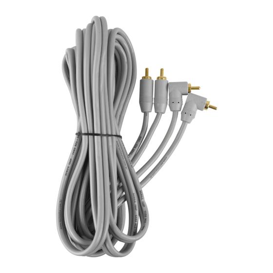 Imagem de Cabo Technoise Series 100P - Rca - 5 Metros - 2 + 2 - Cinza