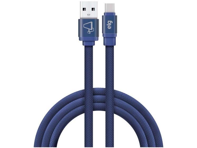 Imagem de Cabo Tipo C 1m ELG Canvas - CNVC10BE