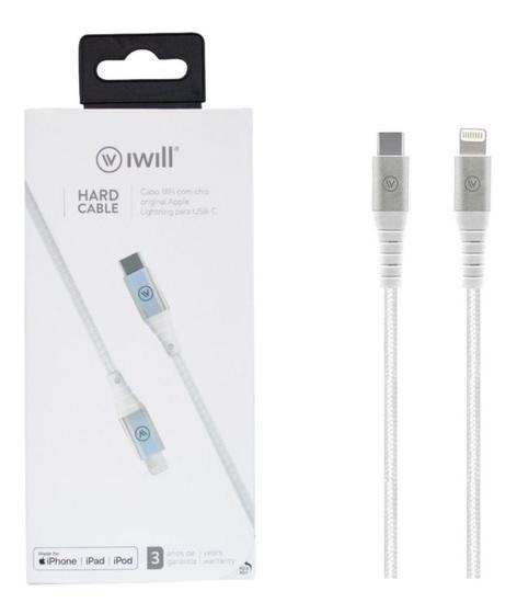 Cabo Tipo C Mfi Homologado 1m Compatível com iPhone 7 8 X Xr 11 12 13 é boa?