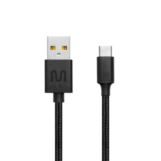 Imagem de Cabo Tipo C Nylon Multi 1.5m Preto - WI447