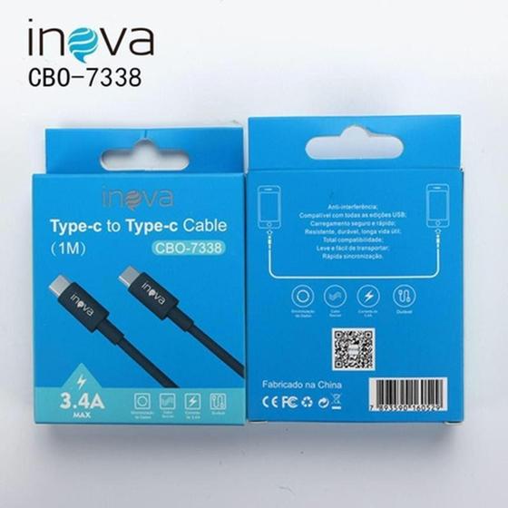 Imagem de Cabo Tipo C Para Tipo C Inova Cbo-7338