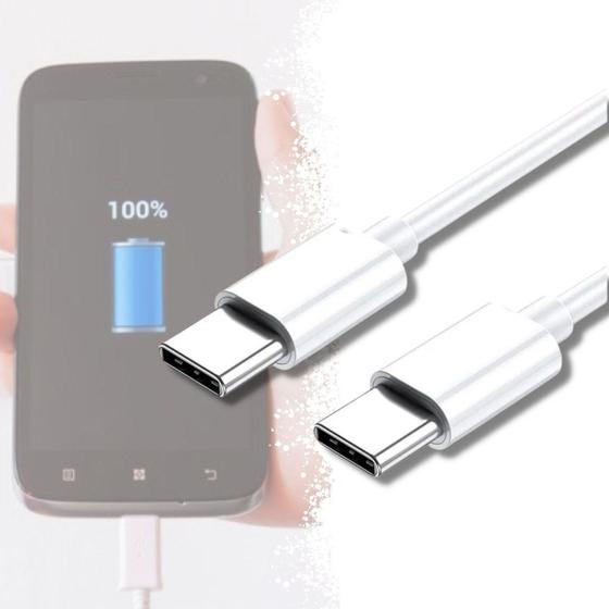 Imagem de Cabo Tipo C/ Tipo C Usb-c Carregamento de Celular Resistente - It Blue