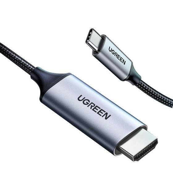 Imagem de Cabo Tipo C Usb-C Para Hdmi Top 4K Full Hd 1,5 M - Ugreen