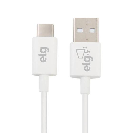 Imagem de Cabo Tipo-C USB ELG 1 metro TCUSB Branco