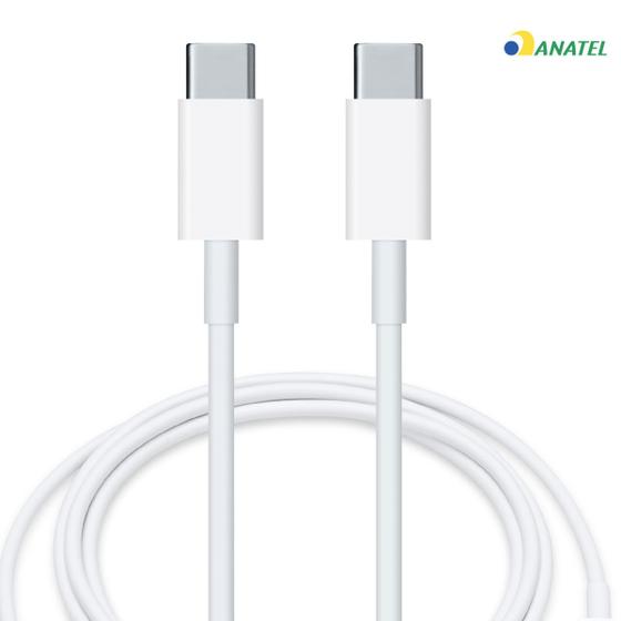 Imagem de Cabo Tipo C x Tipo C 1M Compatível Iphone 15 15 Plus 15 Pro e 15 Pro Max