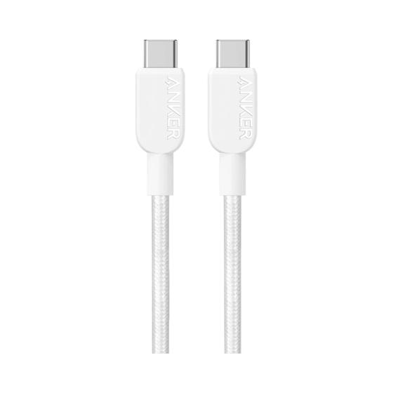 Imagem de Cabo Trançado De Nylon USB-C Para USB-C De 240 W Para iPhone 15 pro HUAWEI Samsung Anker Flash