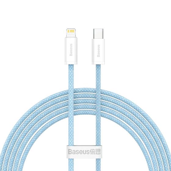 Imagem de Cabo Turbo de 2 metros Baseus para iPhne Usb c para Lightnng 20w 2m
