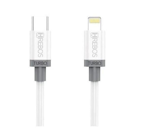 Cabo turbo lightning tipo c hs 130 hrebos Cabo Apple Lightning