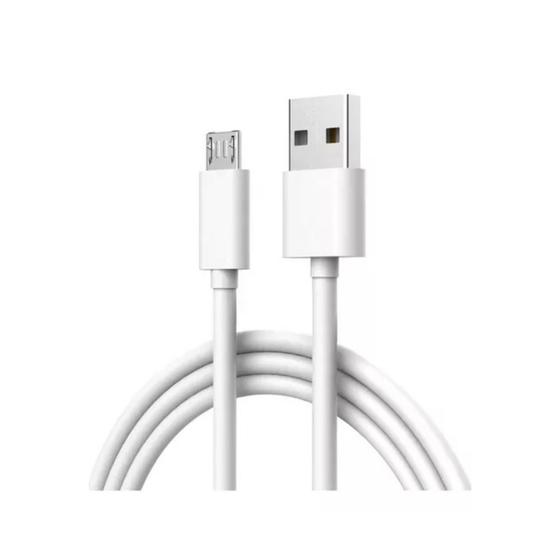 Imagem de Cabo Turbo Micro usb v8 Dados e carregador 1 Metro android Branco
