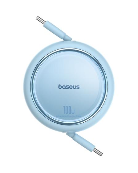 Imagem de Cabo Turbo Tipo-c P/ Tipo-c Baseus Retrátil 100w 1m