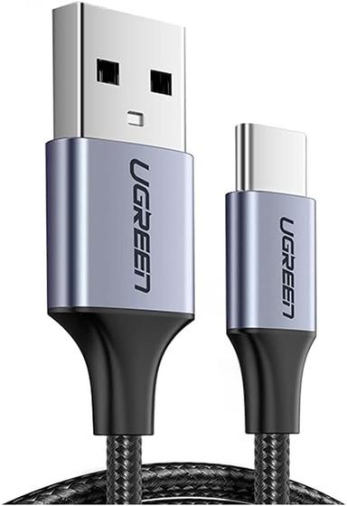 Imagem de Cabo Ugreen USB-A/USB-C 3A US287 2M - Preto