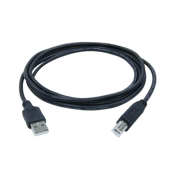 Imagem de Cabo Usb 2.0 Evus A Macho X B Macho 1.8M C-006 Preto