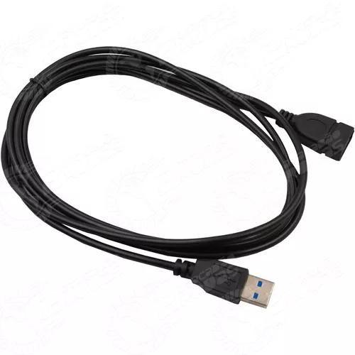 Imagem de Cabo Usb 2.0 Extensão Extensor Macho Fêmea 2Metros
