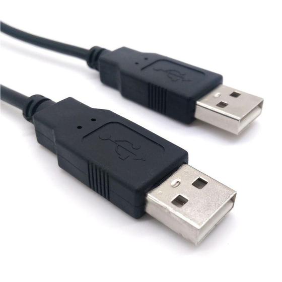 Imagem de Cabo Usb 2.0 Tipo A 1,5mts Macho X Macho Resistente