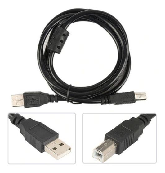 Imagem de Cabo Usb 2.0 Universal Compativel Para Impressoras Hp-epson 3m