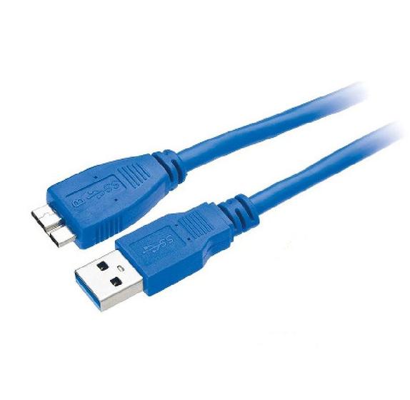 Imagem de Cabo Usb 3.0 - 50cm Azul Tebera