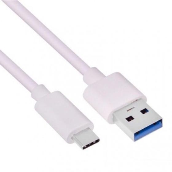 Imagem de Cabo USB 3.0 Type-C 3.1 Para Tablet Smartphone Kingo Branco