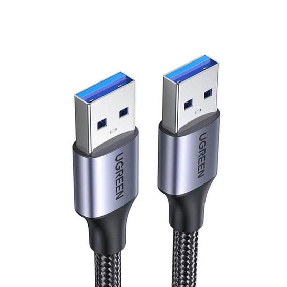 Imagem de Cabo Usb 3.0 Ugreen Tipo A Macho Macho 2 Metros Preto