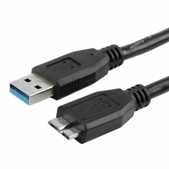 Imagem de Cabo Usb 3.1 A Macho X Usb Micro B 1.2 Metros Preto 018-7707