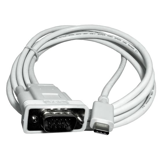 Imagem de Cabo USB 3.1 Tipo C x VGA de 2 Metros