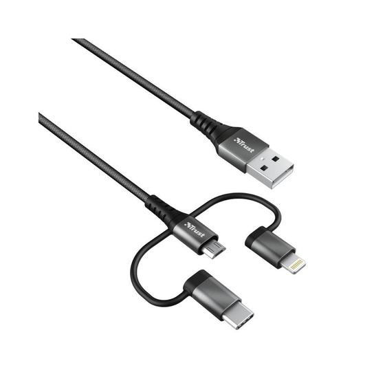 Imagem de Cabo USB 3 em 1 Extra Forte Keyla - Trust T23572