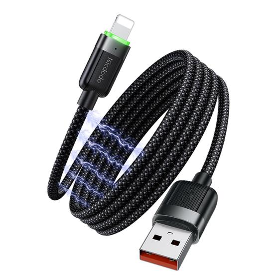 Imagem de Cabo Usb-A Para Lightning 1m Magnético Autoenrolável Mcdodo