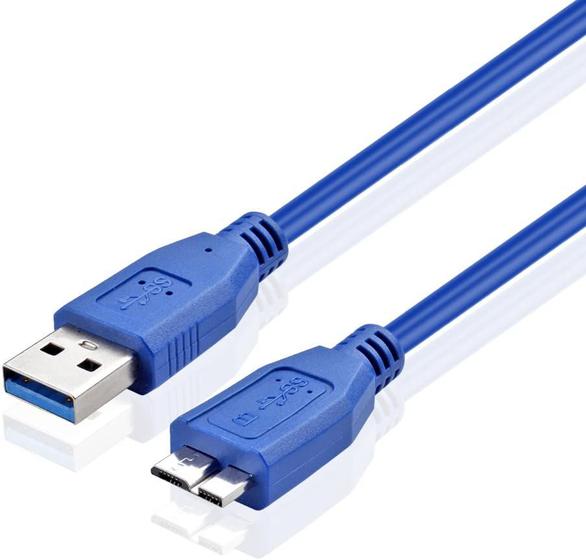 Imagem de Cabo USB A x Micro B USB 3.0 1 metro 1 M Micro-B x Type A