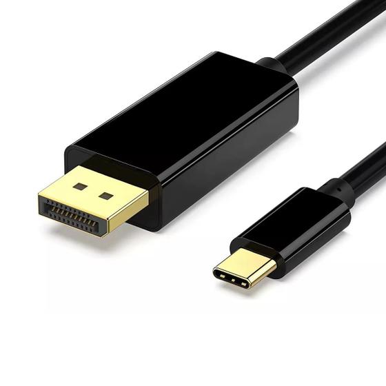 Imagem de Cabo USB-C 3.1 Type-c para DisplayPort 2k-4k 120Hz HDR