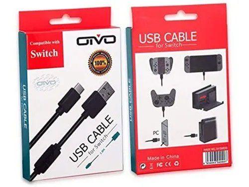 Imagem de Cabo USB-C Carregador para Nintendo Switch 1,8mts Marca OIVO