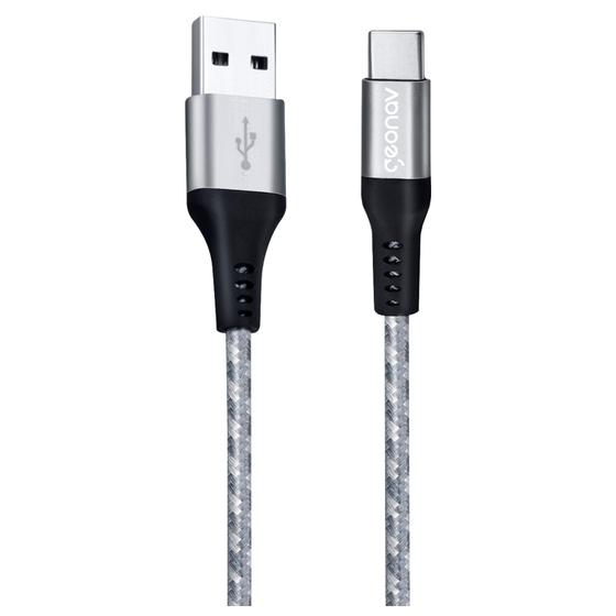 Imagem de Cabo USB-C com Conector USB-A e 1,5M para Carregamento Rápido - Geonav - UCC06