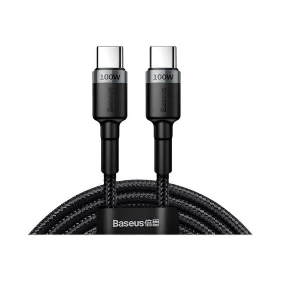 Imagem de Cabo USB-C para Carregamento Rápido 100W PD - iPhone 16/15, Macbook, Xiaomi e Samsung