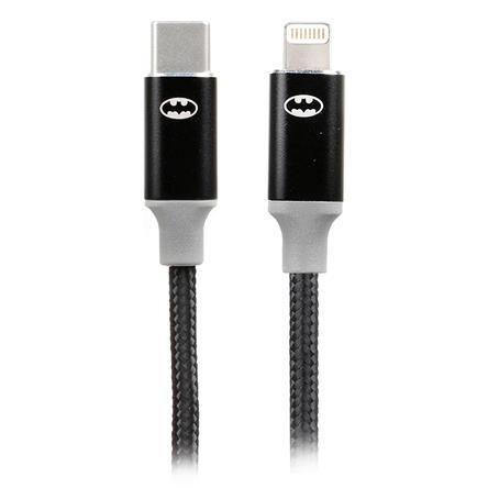 Imagem de Cabo usb-c para lightning dc mobile batman 1.50mt 2a 12w 5+ 