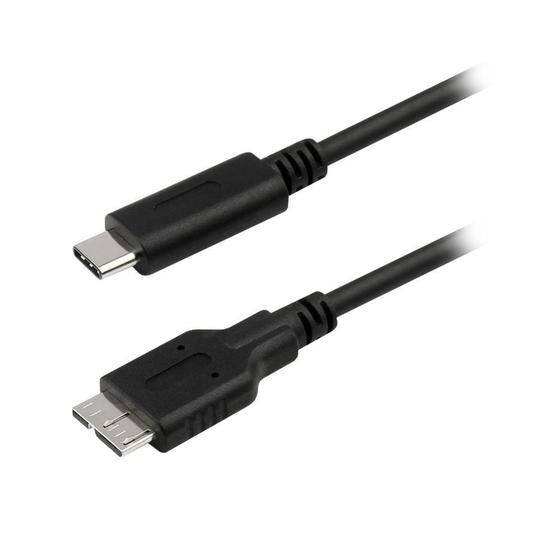 Imagem de Cabo USB C para Micro B USB 3.0 1 metro Comtac 9336