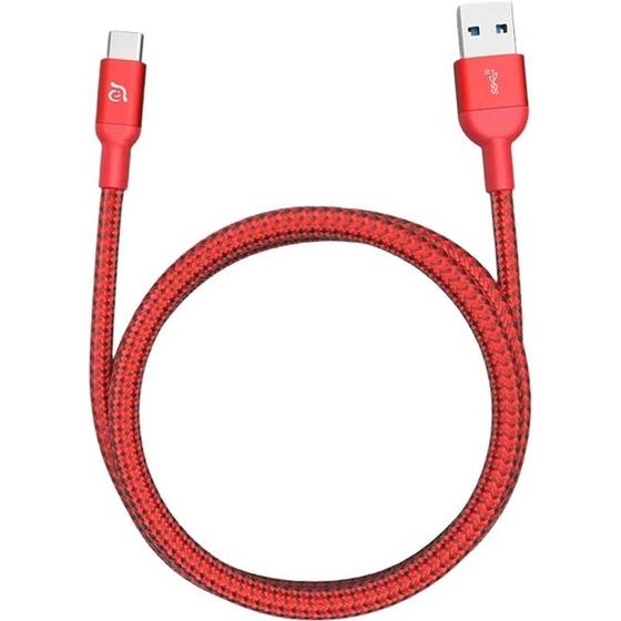 Imagem de Cabo USB-C para USB-A 3.1 Gen2 de 100cm - Vermelho