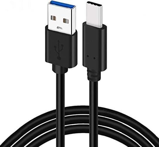 Imagem de Cabo Usb C Preto Turbo Compatível Com Moto G20