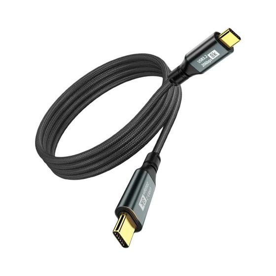 Imagem de Cabo USB-C Thunderbolt 3 (20Gbps) - 3m - 8K 60Hz - Compatível com iPhone 15 Pro Max e MacBook