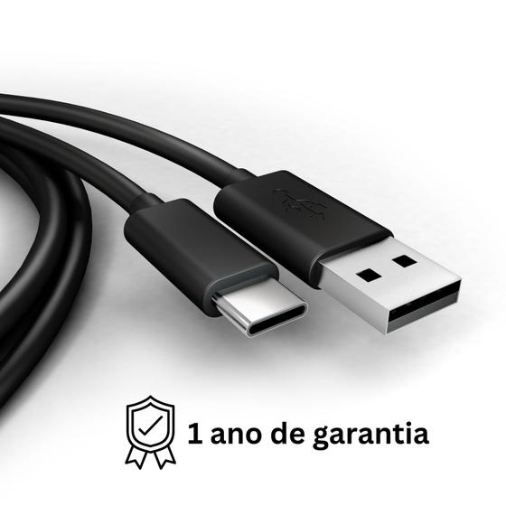 Imagem de Cabo USB carregador celular turbo USB tipo C 1 mt blindado Comesp