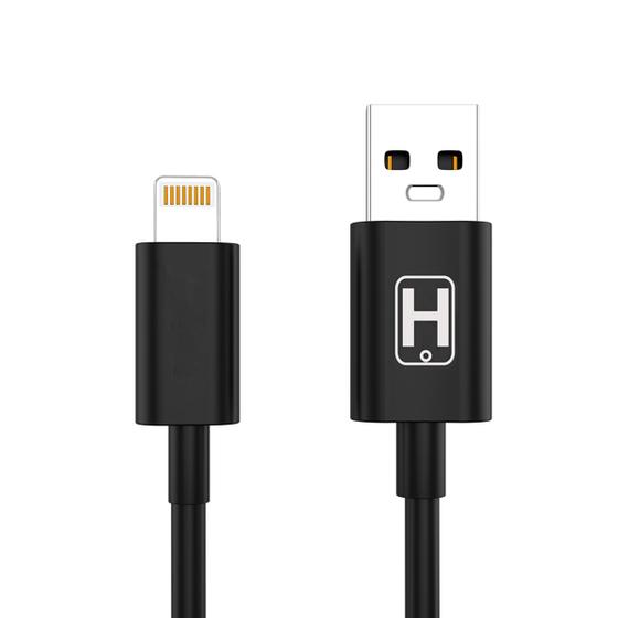 Imagem de Cabo USB Compativel iPhone 7 6 5 e 8 Plus Entrada USB x Lightning 1M