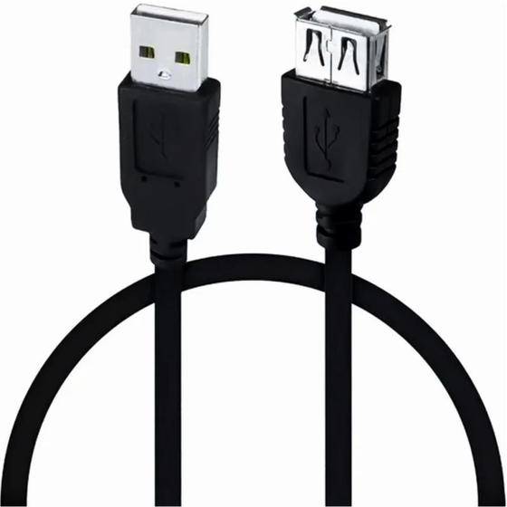 Imagem de Cabo Usb Extensor 1.5 Macho Para Usb Femea Kapbom 1.5 Metros