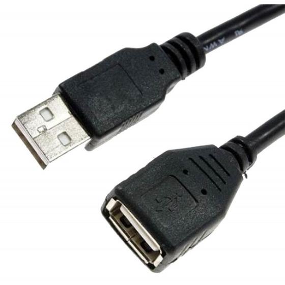 Imagem de Cabo USB Extensor 1.8M 2.0 Microfins 300720