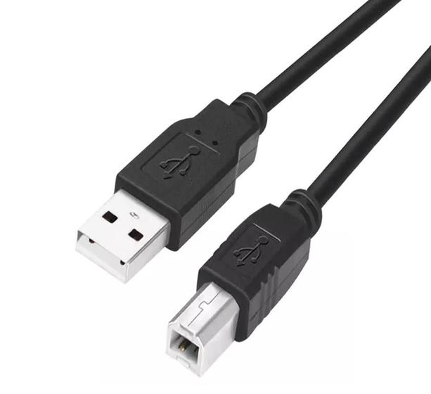 Imagem de Cabo Usb Impressora 1,5 Metros Elgin Zebra Termica Padrão