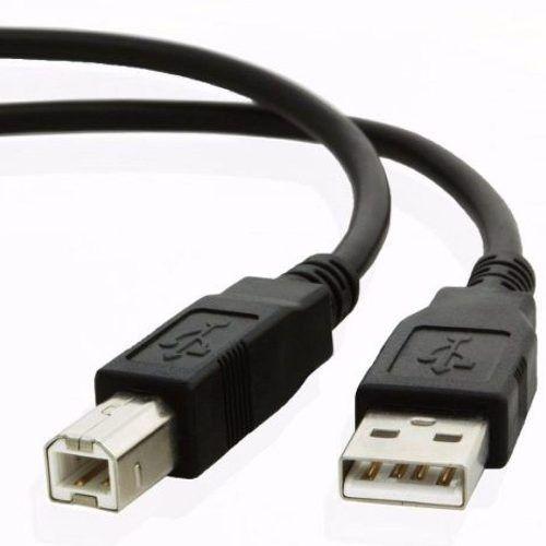 Imagem de Cabo Usb Impressora 2m Emborrachado Hp Canon 