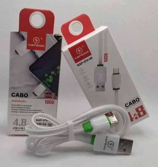 Imagem de Cabo usb ios 4.8a kapbom ka-370-i5