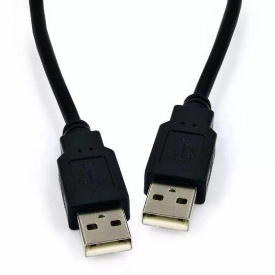 Imagem de Cabo Usb Macho X Usb Macho 1 metro 2.0 Mb-81067