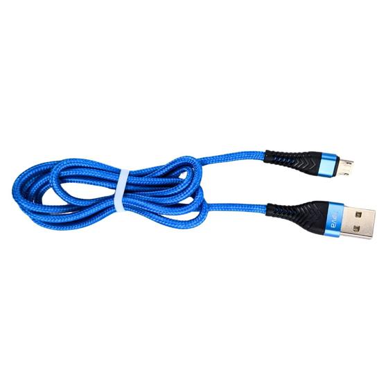 Imagem de Cabo Usb Micro Usb 1 Metro Resistente e Flexivel Para Carregamento e Transferencia de Dados