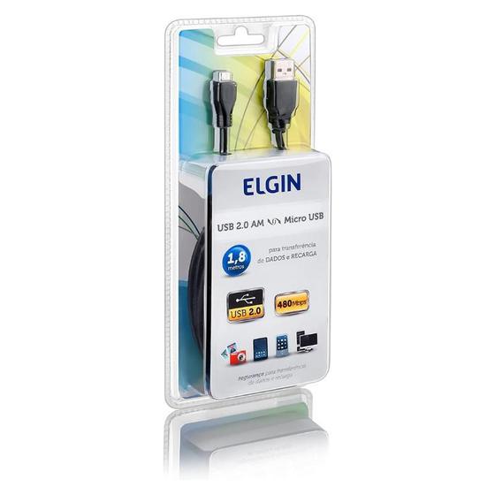 Imagem de Cabo USB Micro USB Elgin